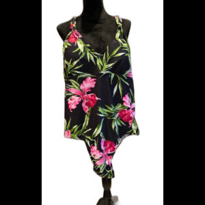 White Stag Halter Swimsuit Womens One Piece Size 3X  22W to 24W  Pool Swimwear